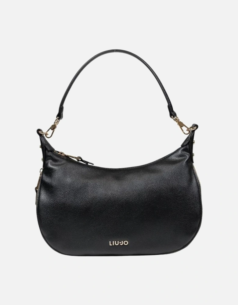 Medium Polyurethane Handbag with Top Handle Women - Black