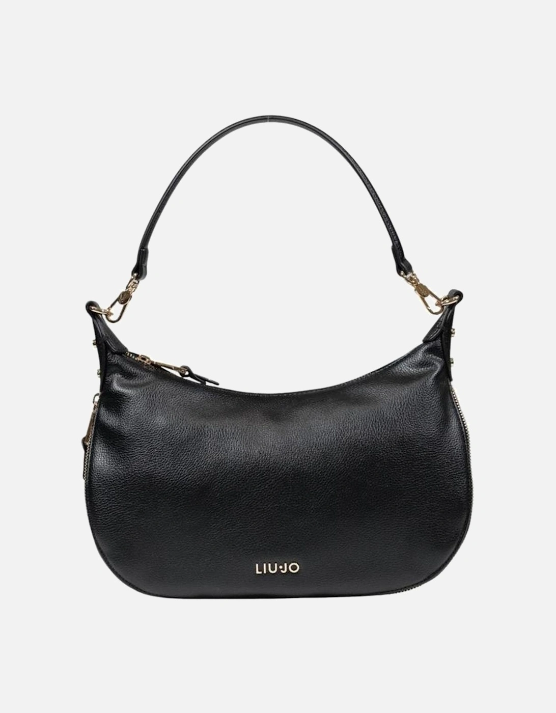 Medium Polyurethane Handbag with Top Handle Women - Black, 6 of 5