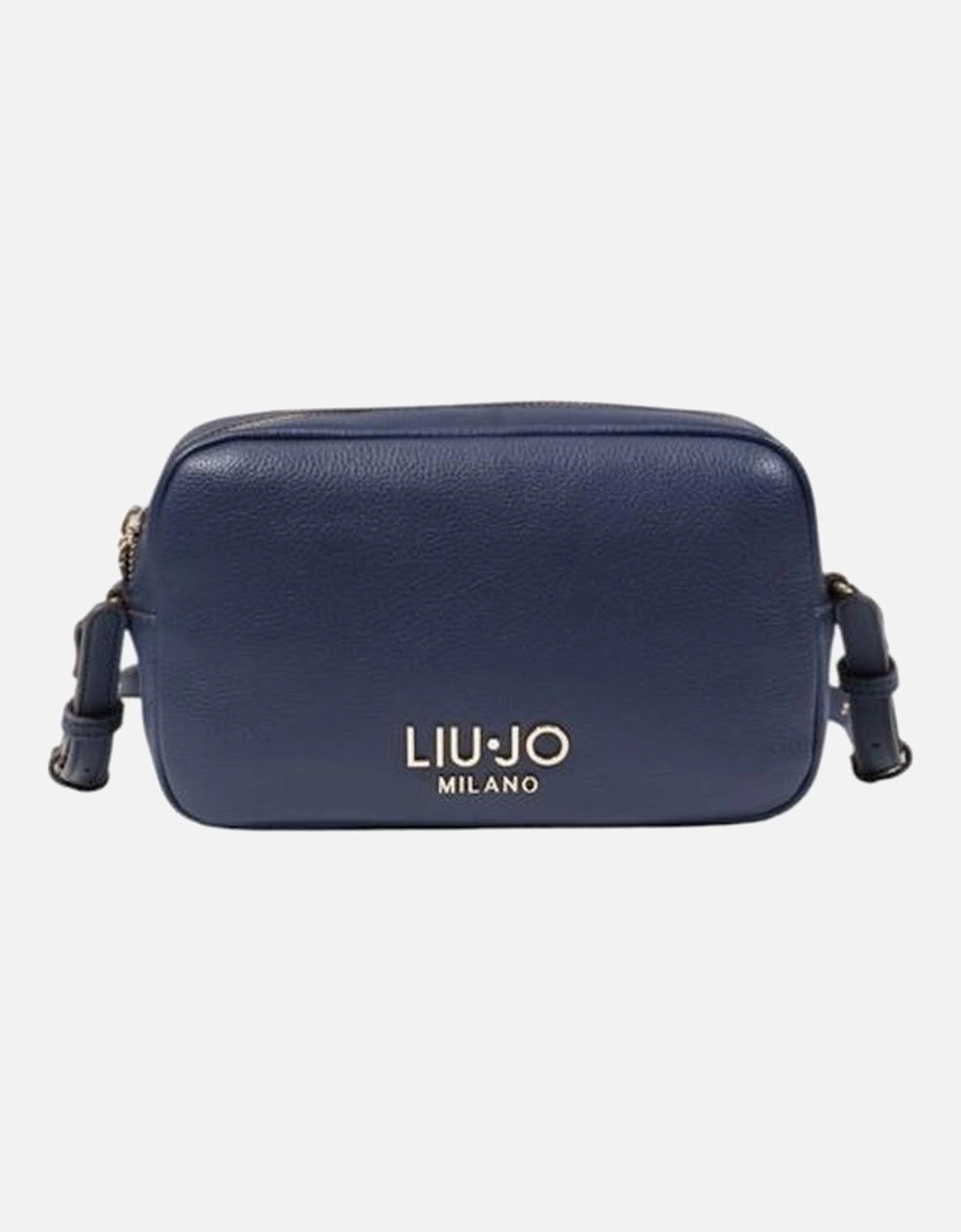 Embossed Croc-Effect Shoulder Bag Women - Blue Handbags, 6 of 5