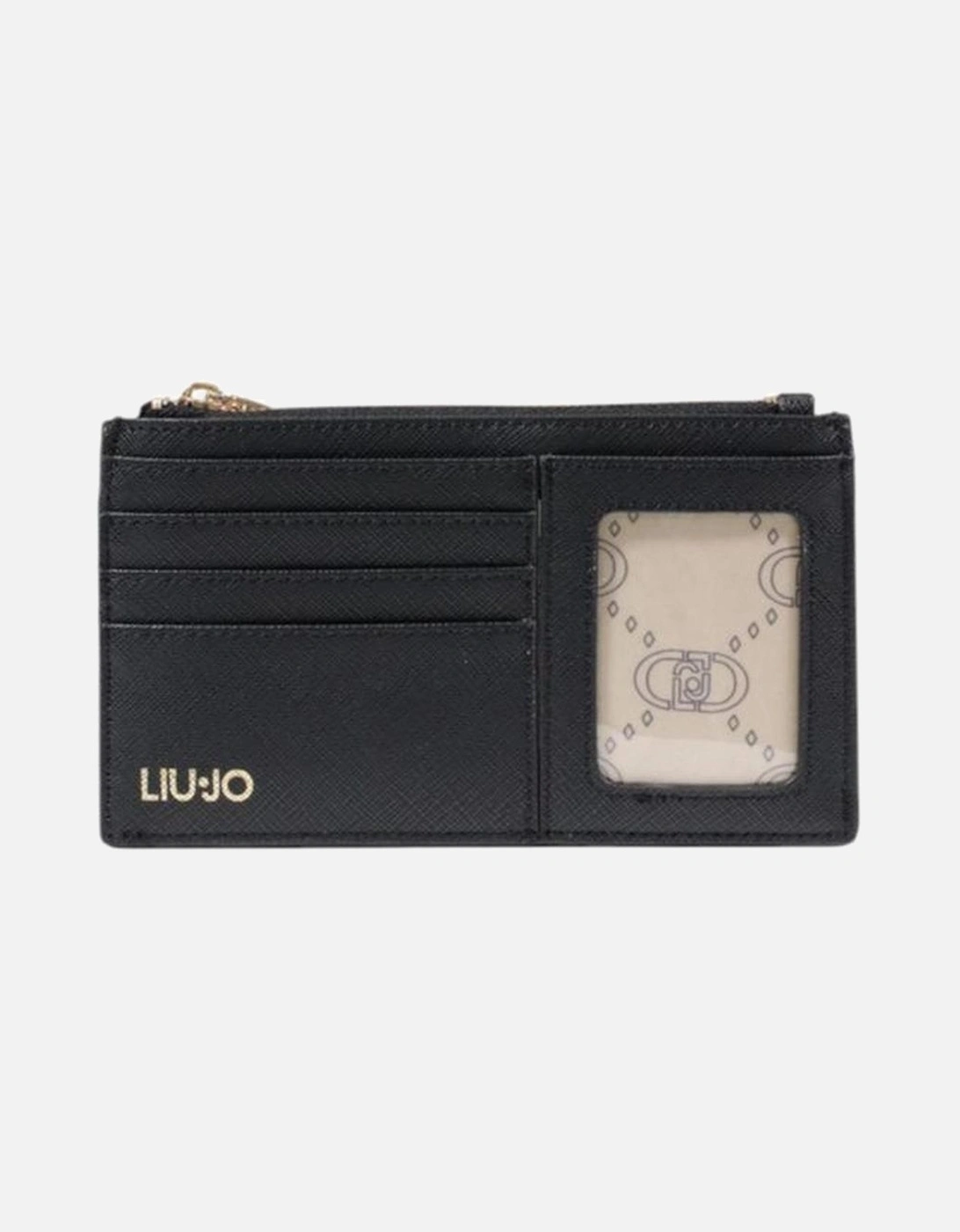 Polyurethane Womens Wallet Holder - Black, 6 of 5