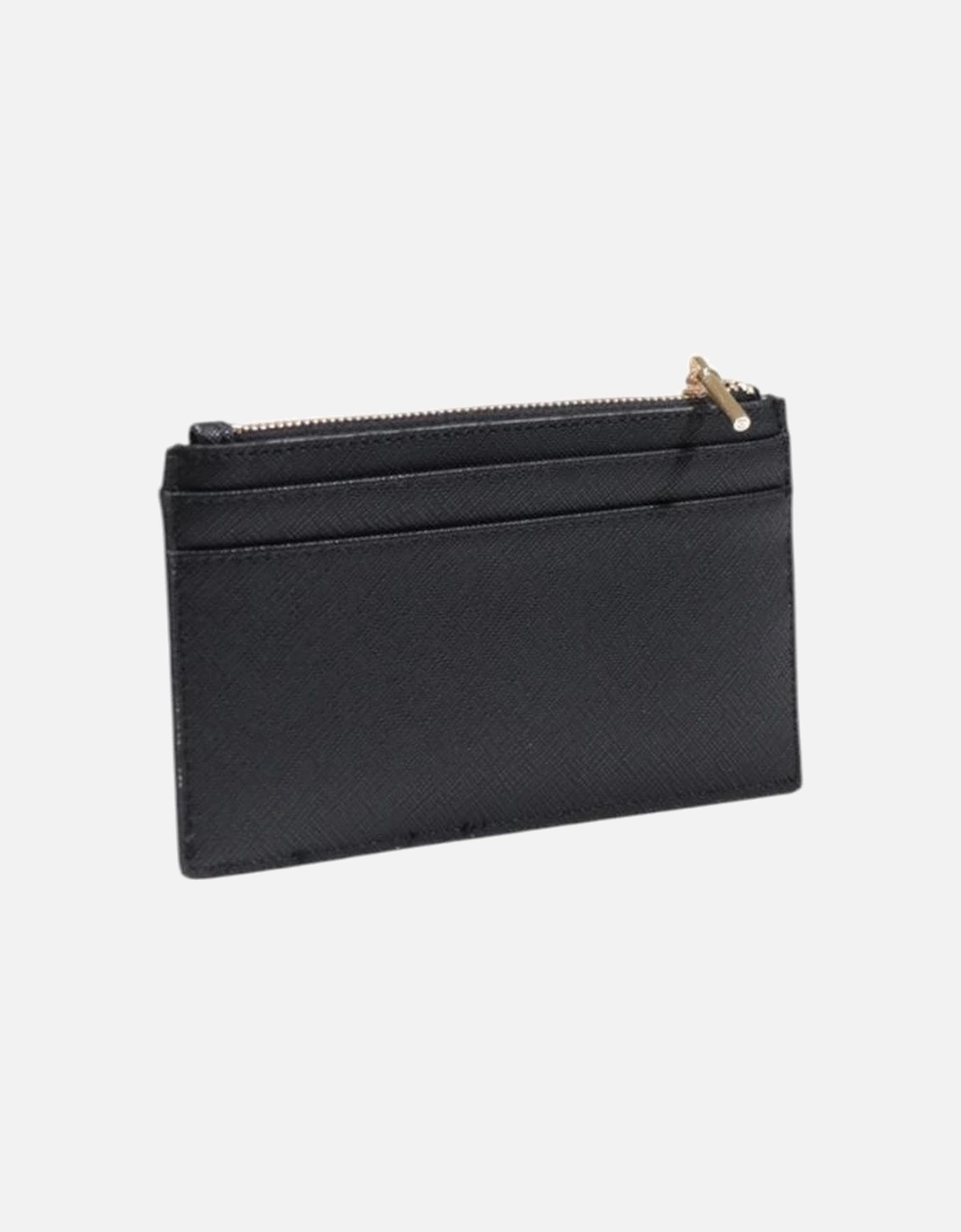Polyurethane Womens Wallet Holder - Black