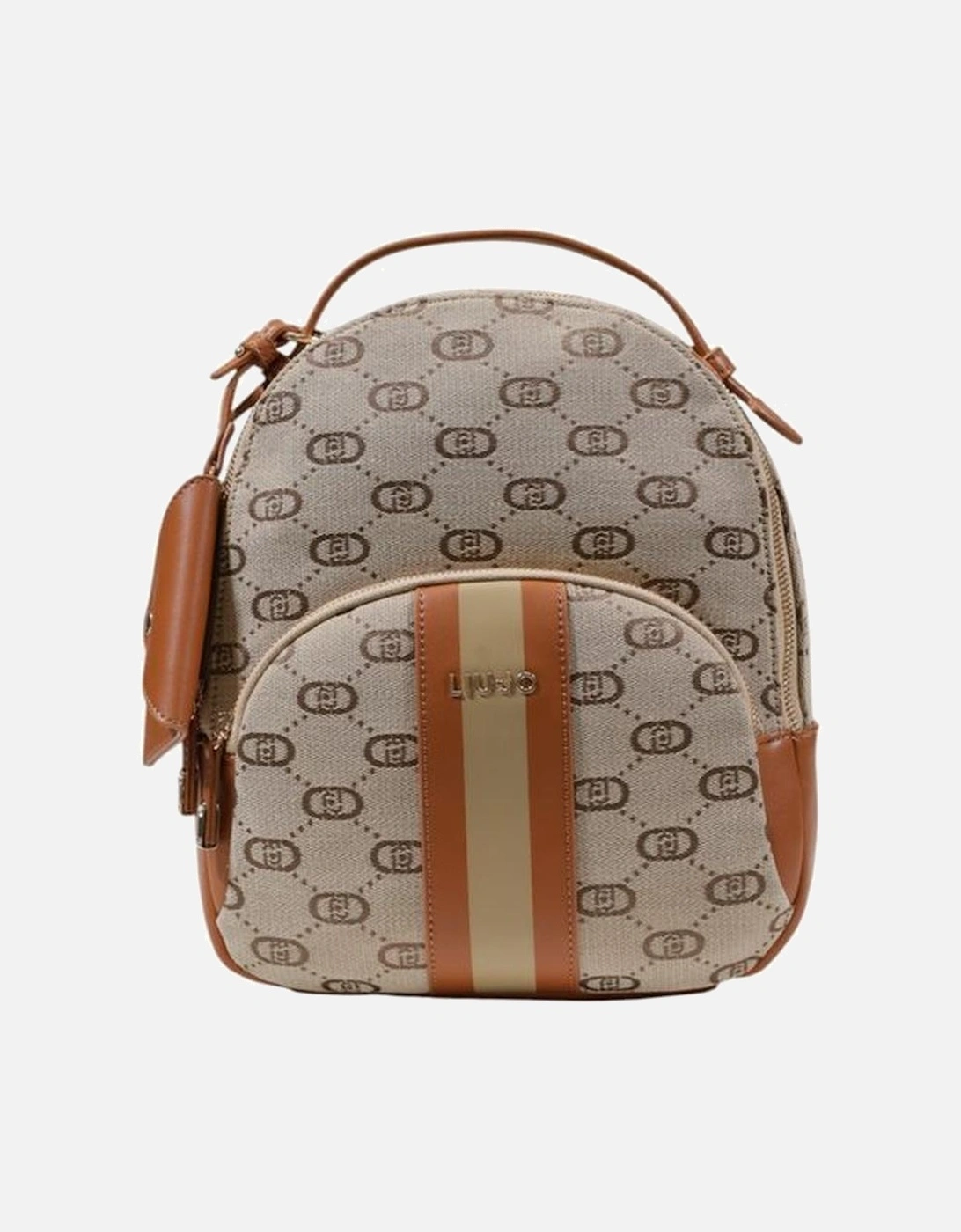 Womens Polyester Blend Backpack - Beige, 6 of 5