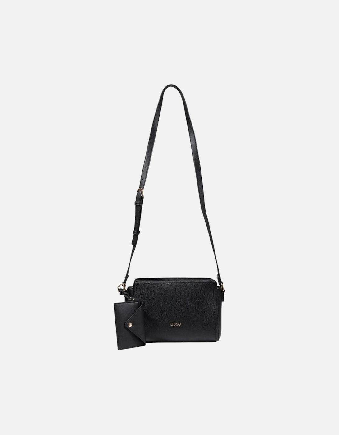Medium Polyurethane Shoulder Bag Women - Black Handbags, 6 of 5