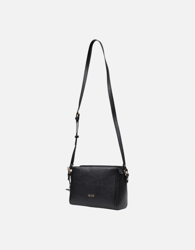 Medium Polyurethane Shoulder Bag Women - Black Handbags