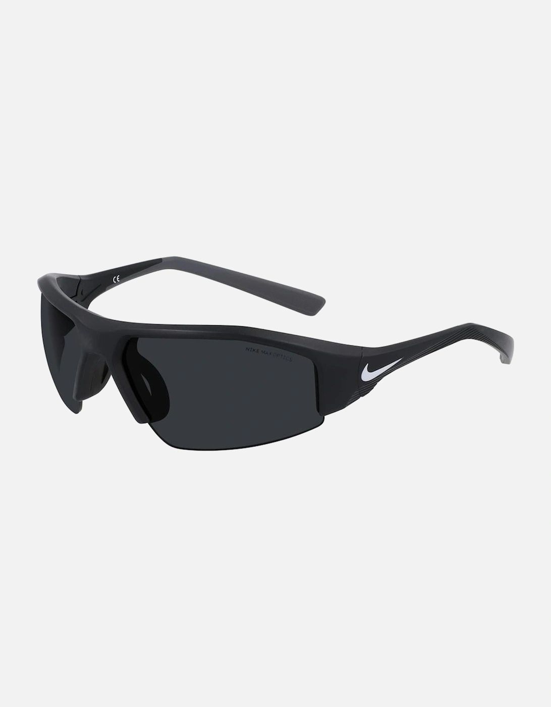 Injected Material Sunglasses with Grey Lenses Unisex - Black, 3 of 2