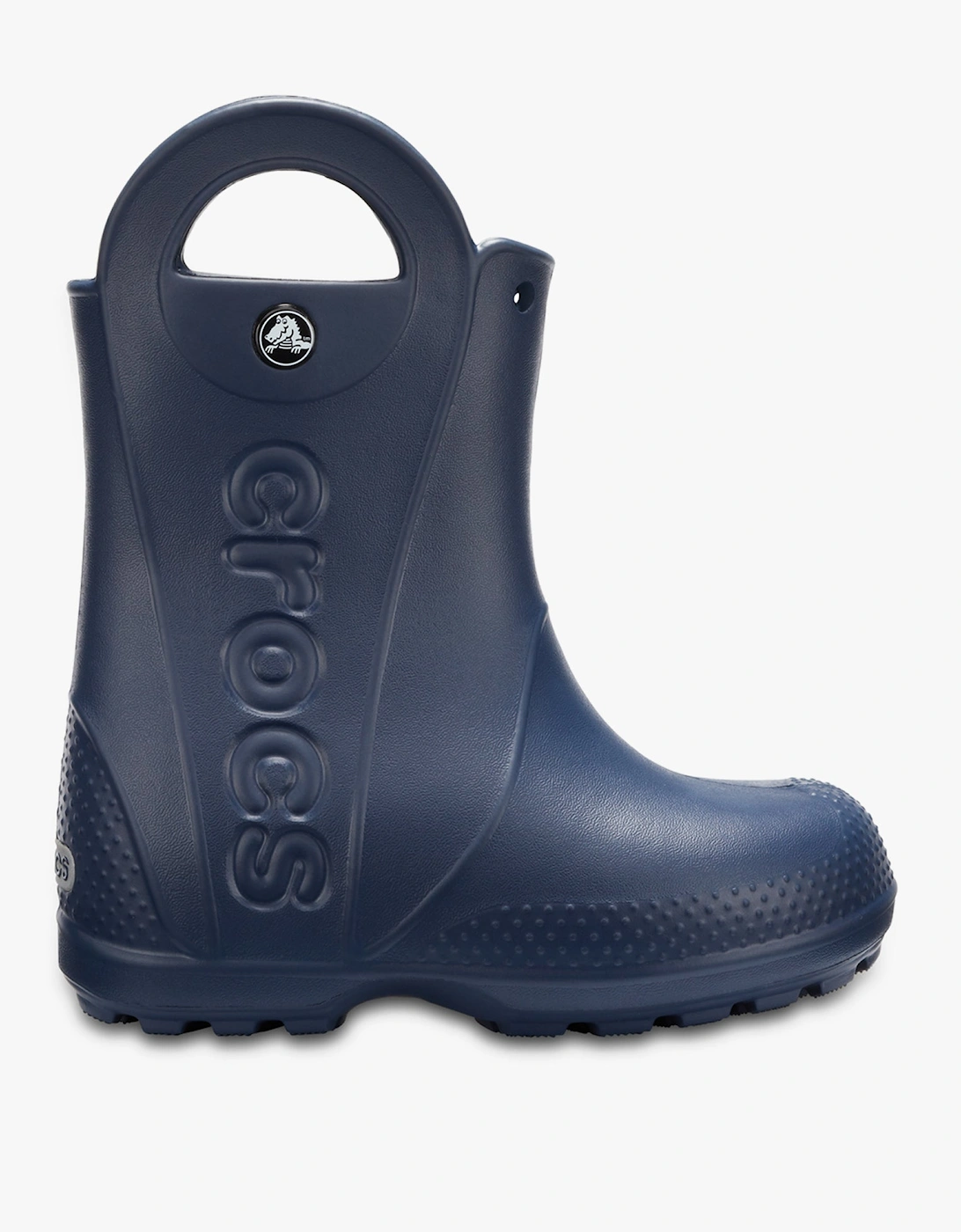 12803-410 HANDLE IT RAIN BOOT Kids Wellies Navy, 8 of 7