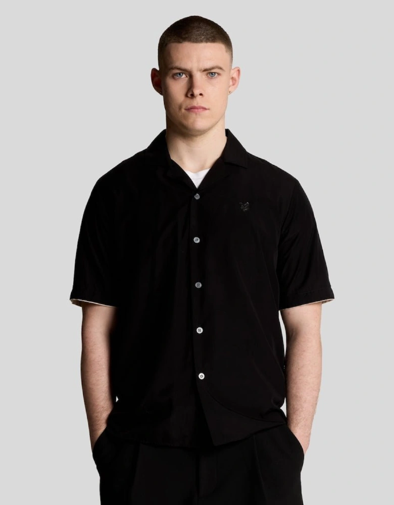 Contrast Cuff Shirt