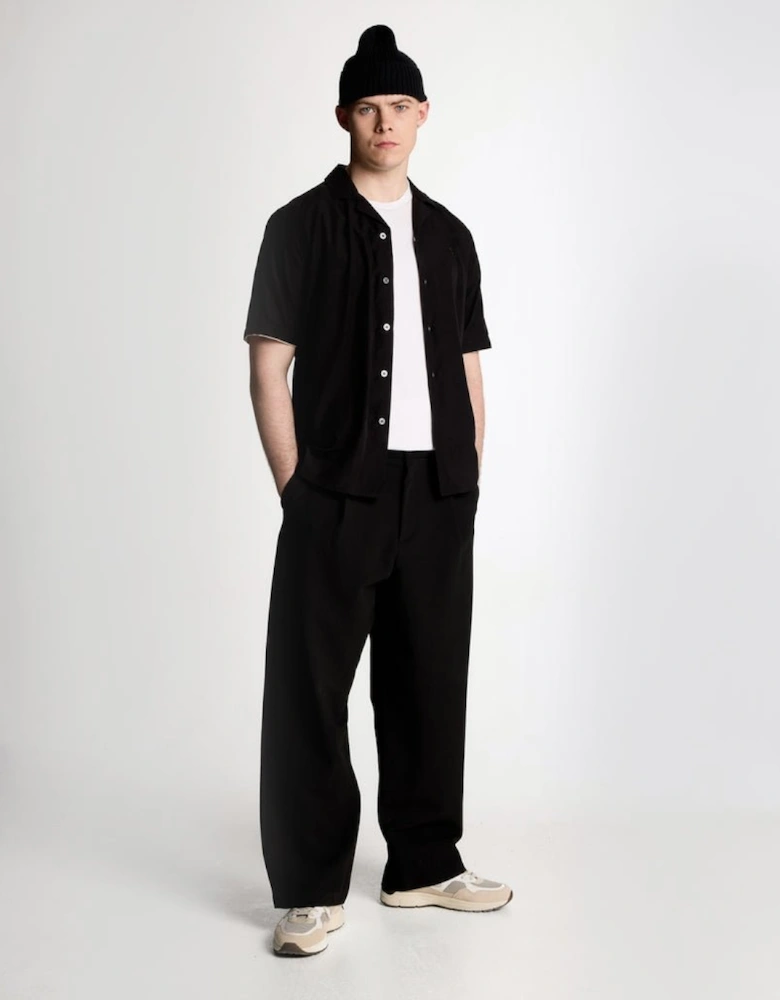 Contrast Cuff Shirt