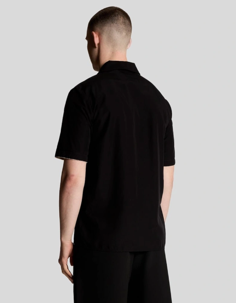 Contrast Cuff Shirt