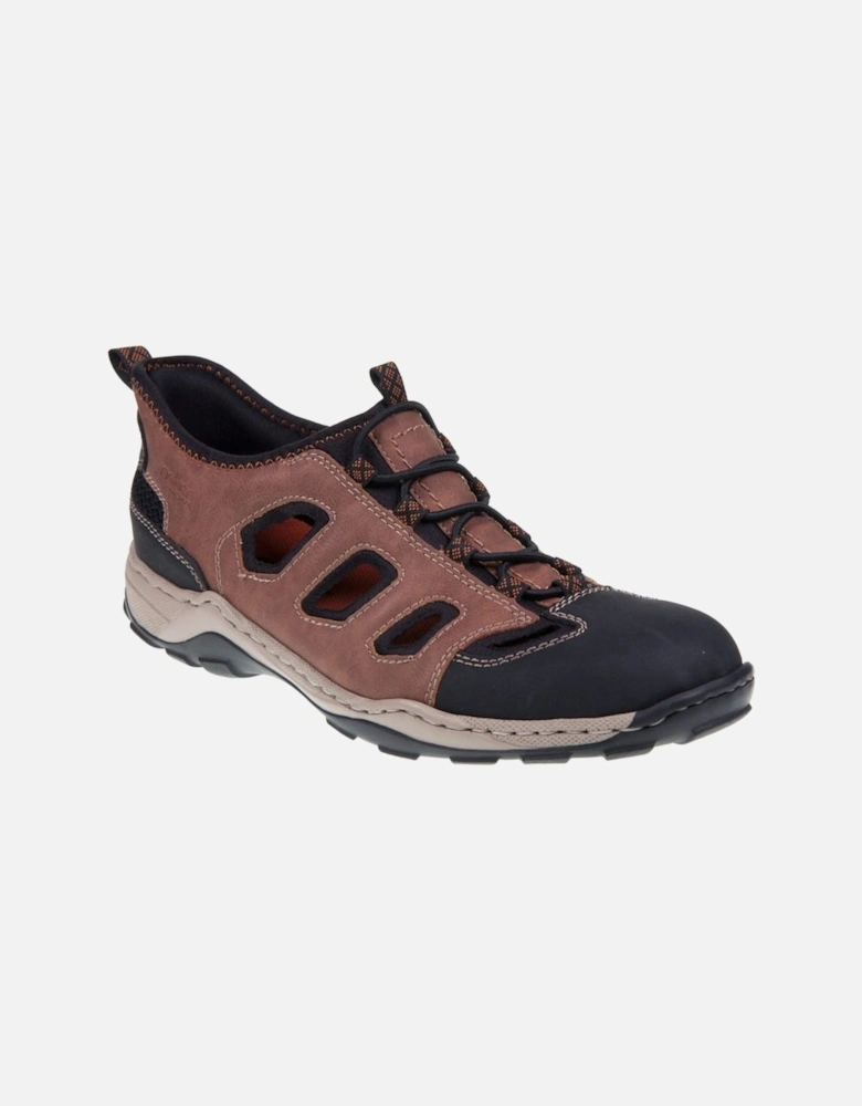 mens 08078-24 covered toe sandal in Tan
