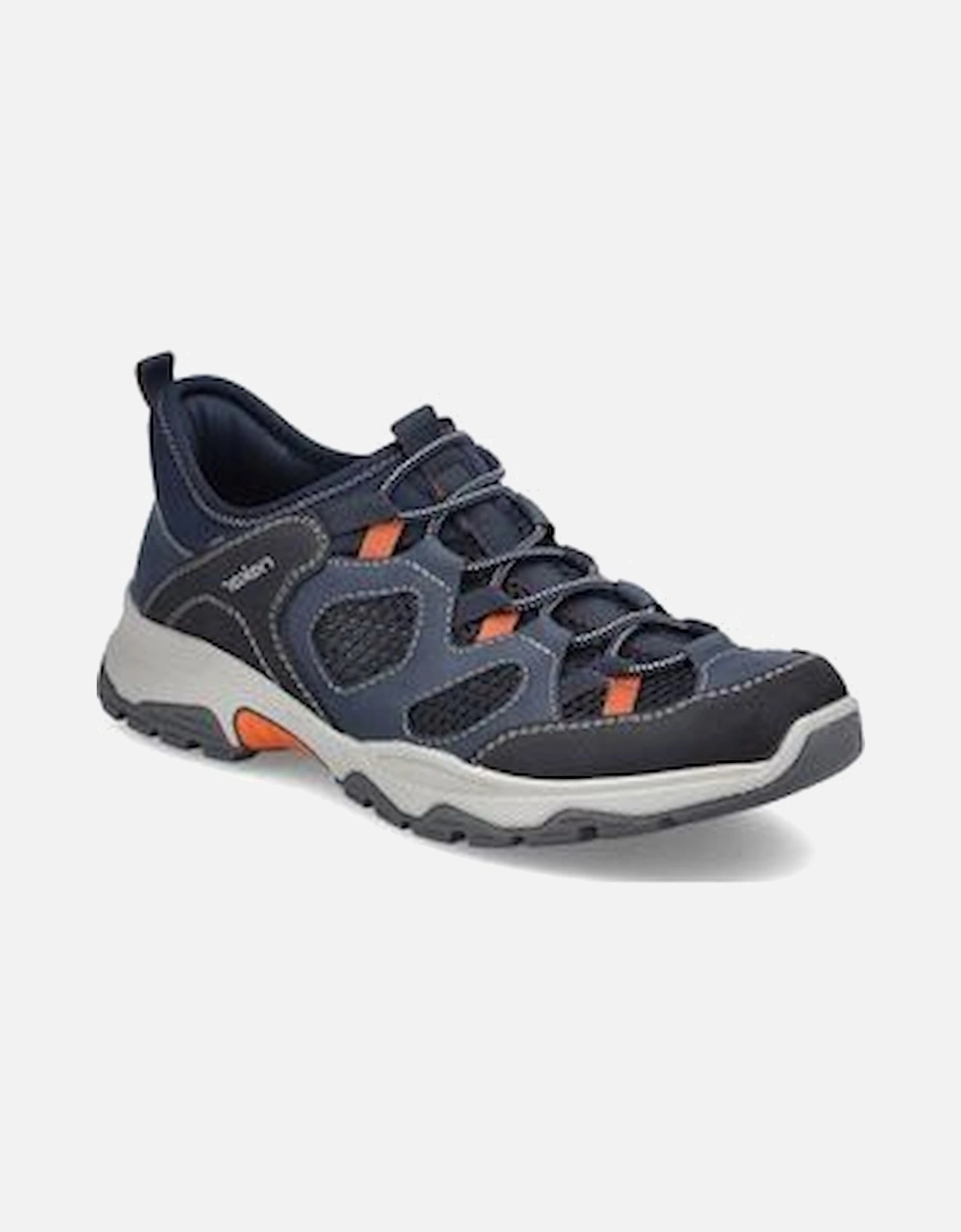 Summer shoe B8350-14 in Navy/Black, 2 of 1