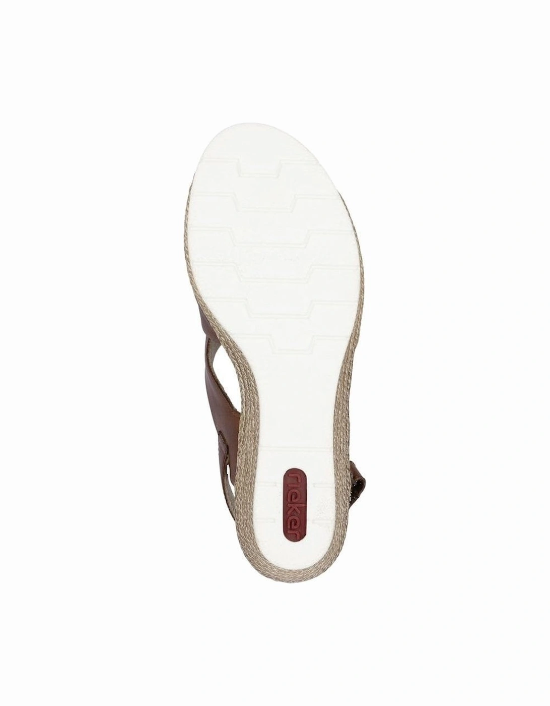 ladies sandal 61975-24 in Brown