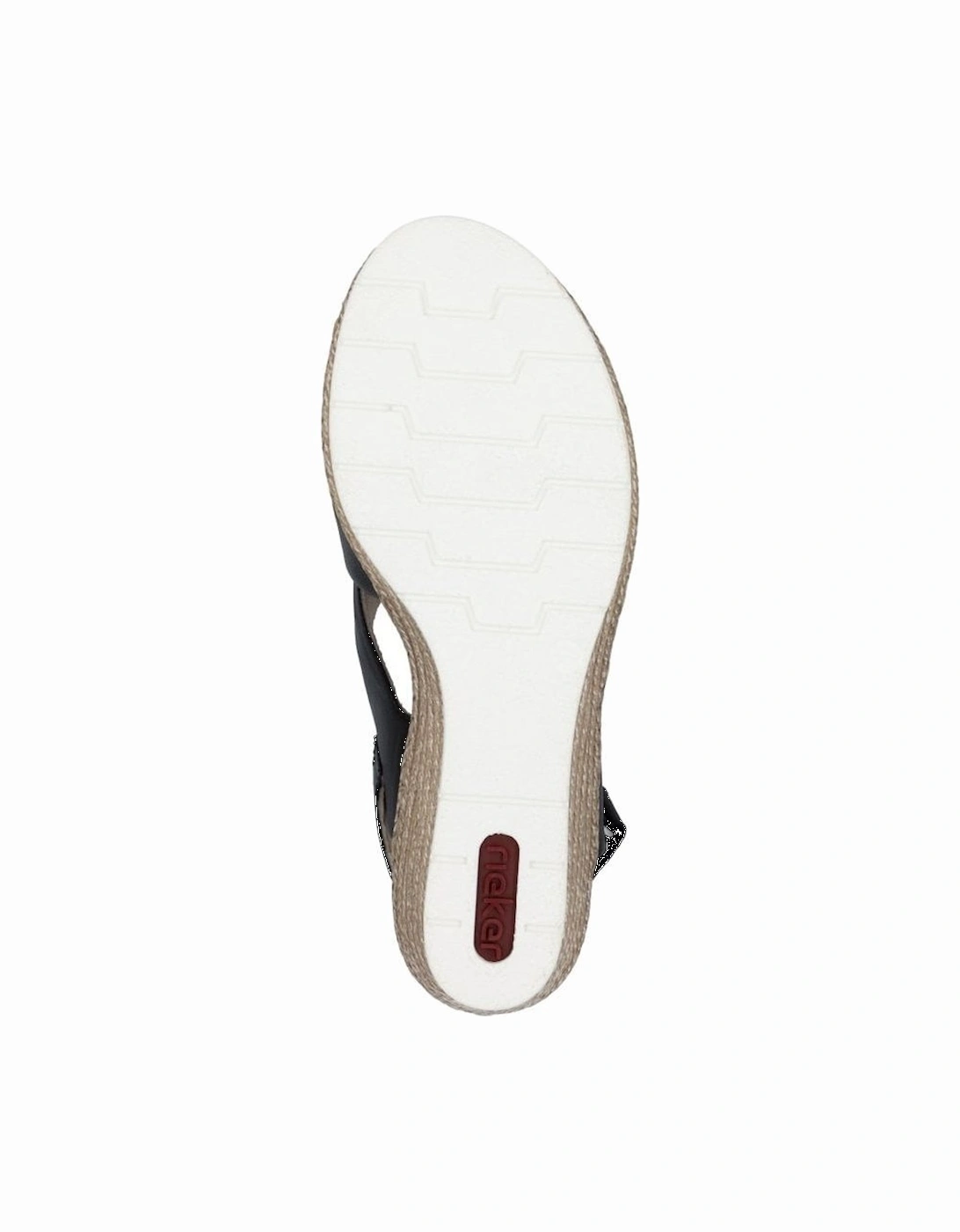 ladies sandal 61975-00 in Black