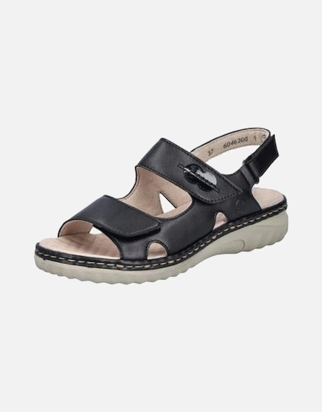 ladies sandal 60462-00 in Black, 2 of 1