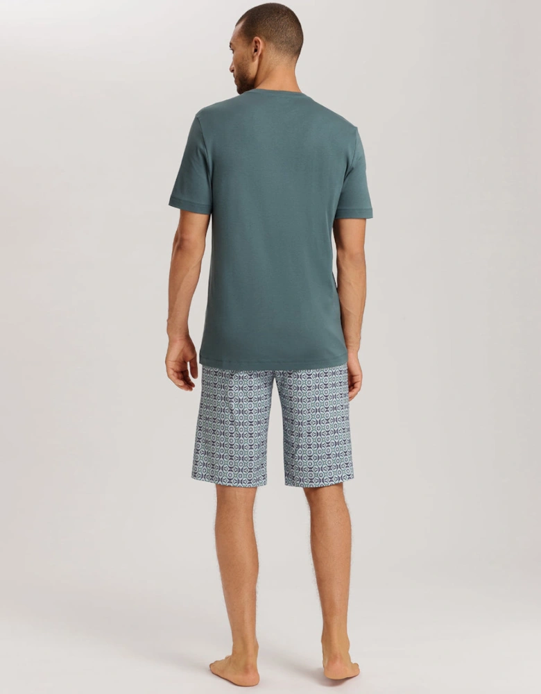 Night & Day Interlock Pyjama Set, Tinted Mosaic