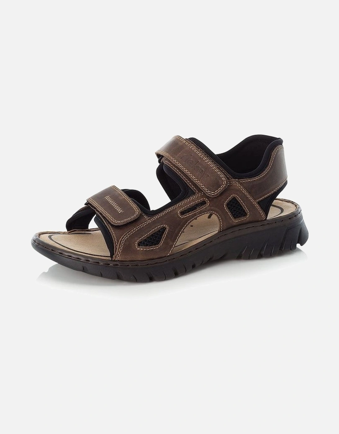 Rieker Men's Brown 26761-26 Walking Sandal - Size: 9