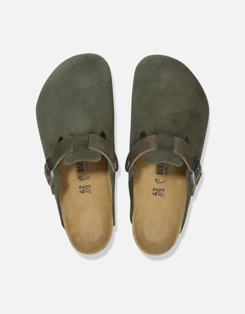 Suede Sandals