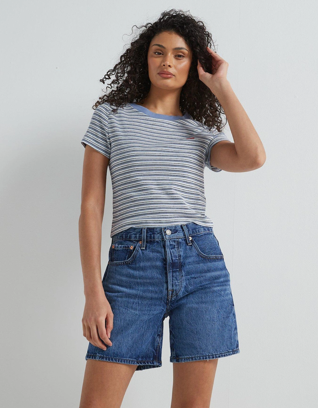 501® Mid-thigh Shorts - Blue Beauty