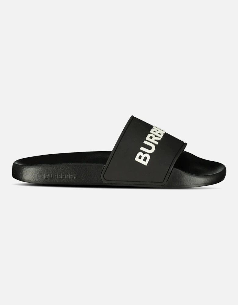 Logo Tech Furley Sliders Black