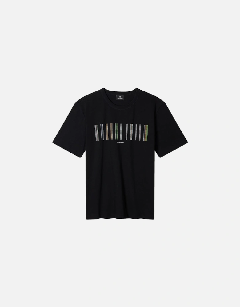 PS Stripe T-Shirt 79 BLACK