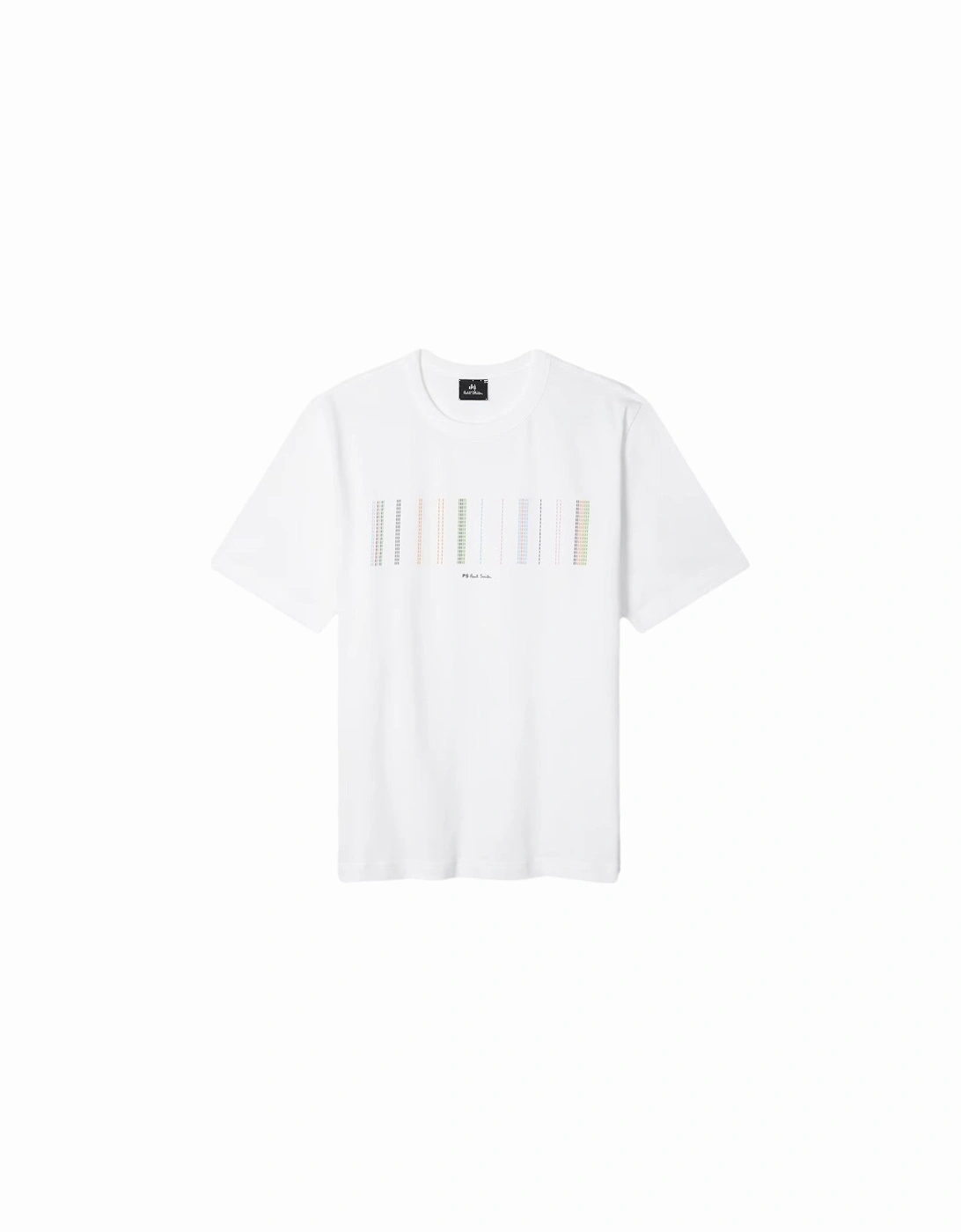 PS Stripe T-Shirt 01 WHITE, 3 of 2
