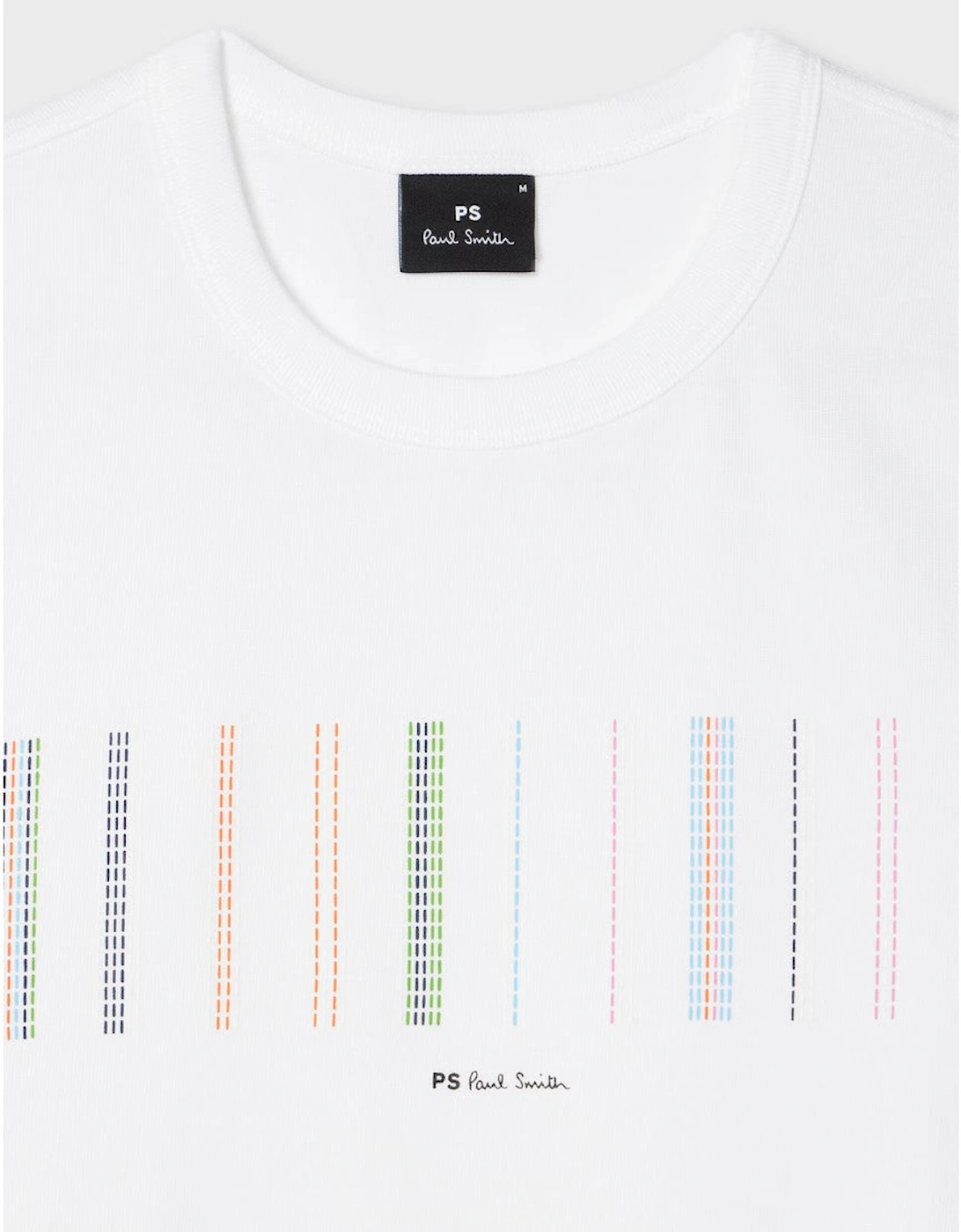 PS Stripe T-Shirt 01 WHITE