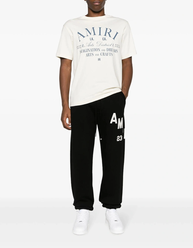 Hockey 23 Logo Patch Joggers in Black