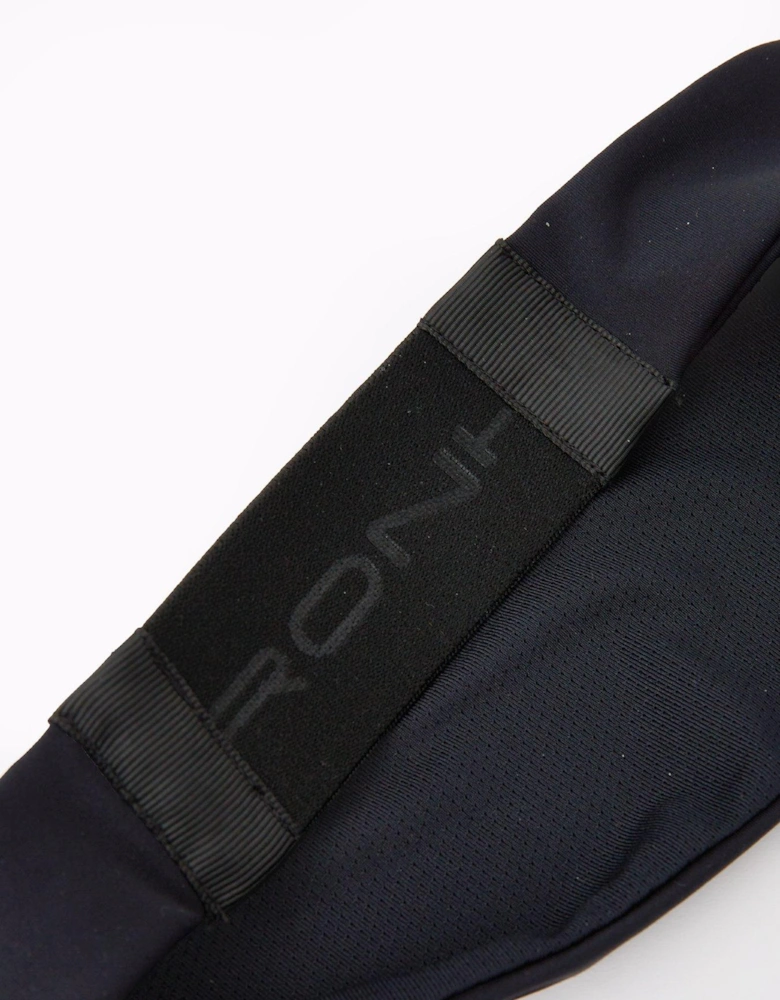 Unisex Running Reversible Headband - Black