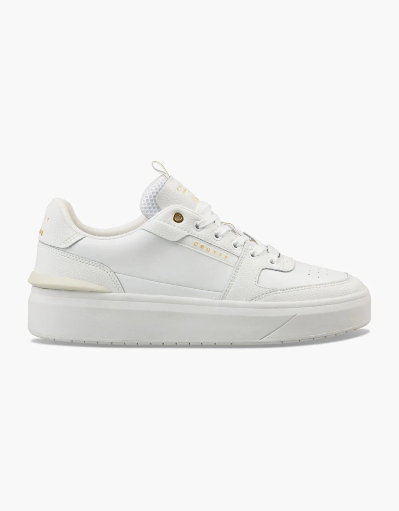 Endorsed Tennis Leather Men's White Trainers