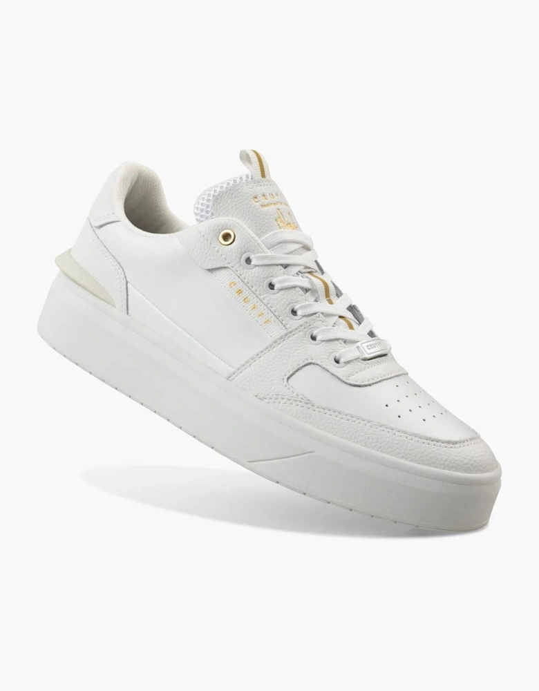 Endorsed Tennis Leather Men's White Trainers