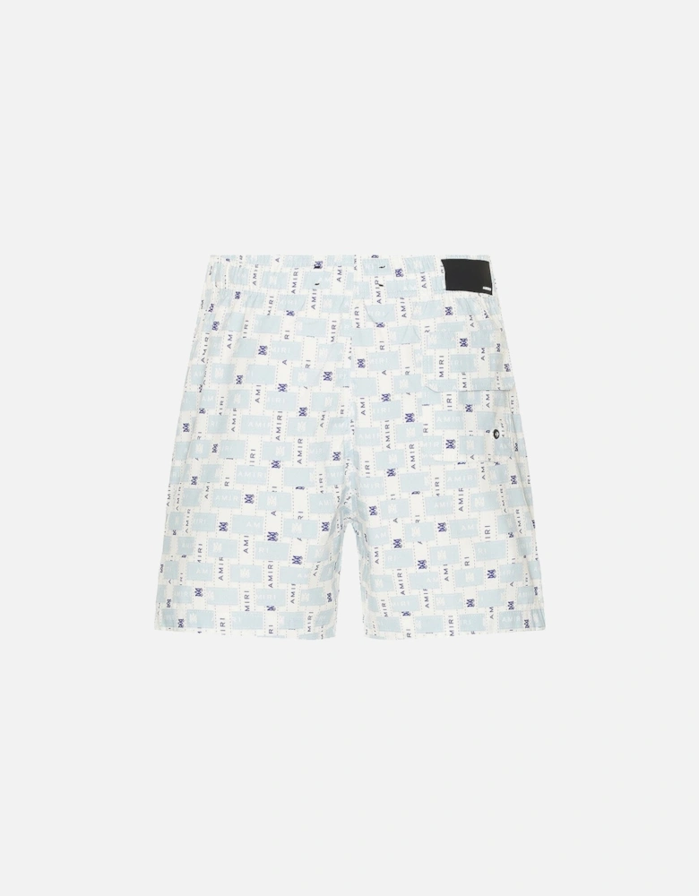 Interweave Swim Shorts in White