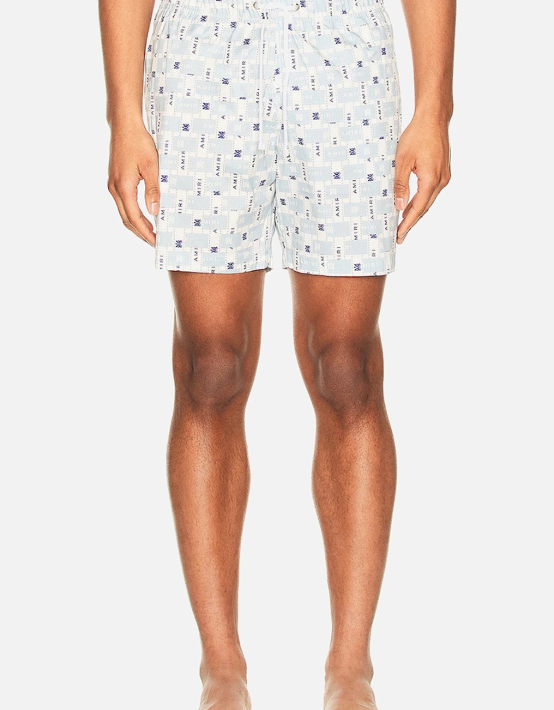 Interweave Swim Shorts in White