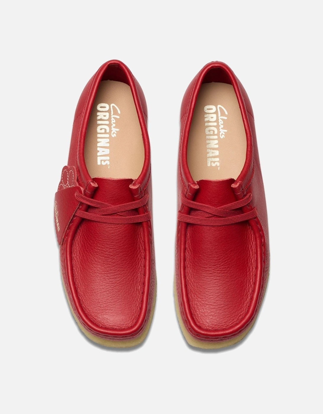 Originals Wallabee Leather Women's Red Shoes