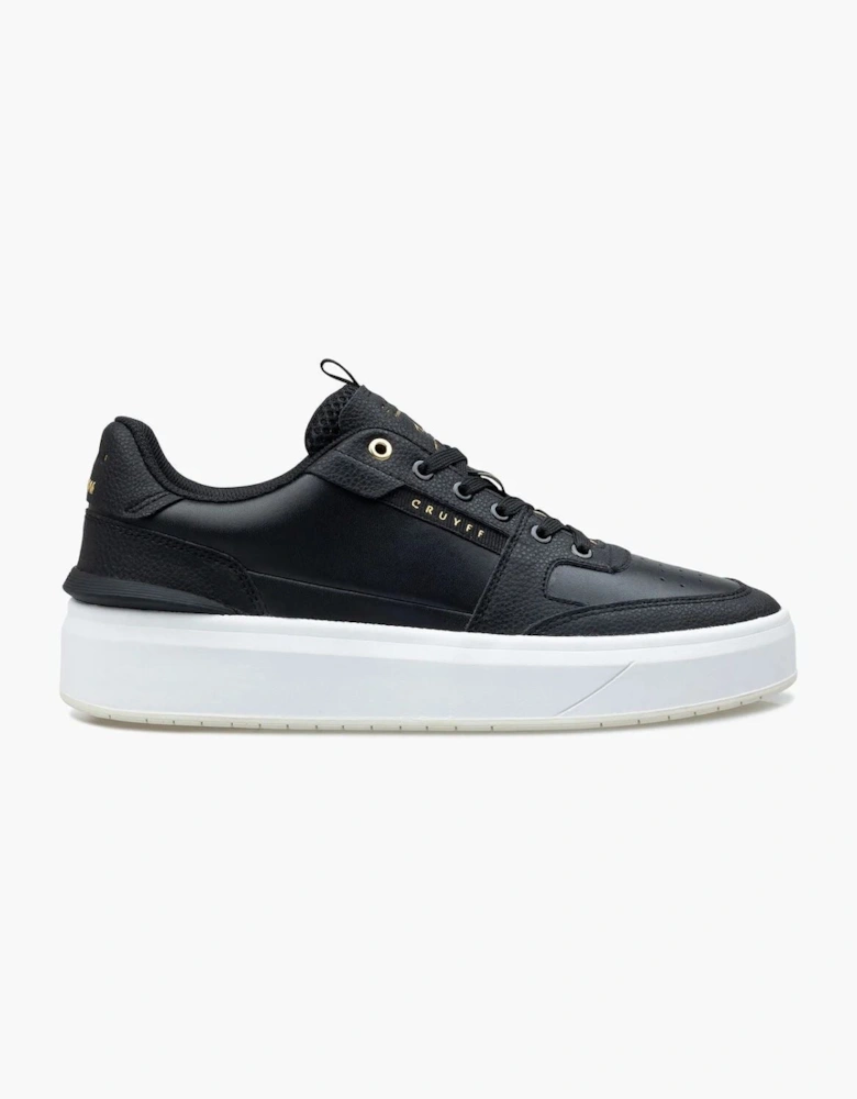 Endorsed Tennis Leather Men's Black/White Trainers