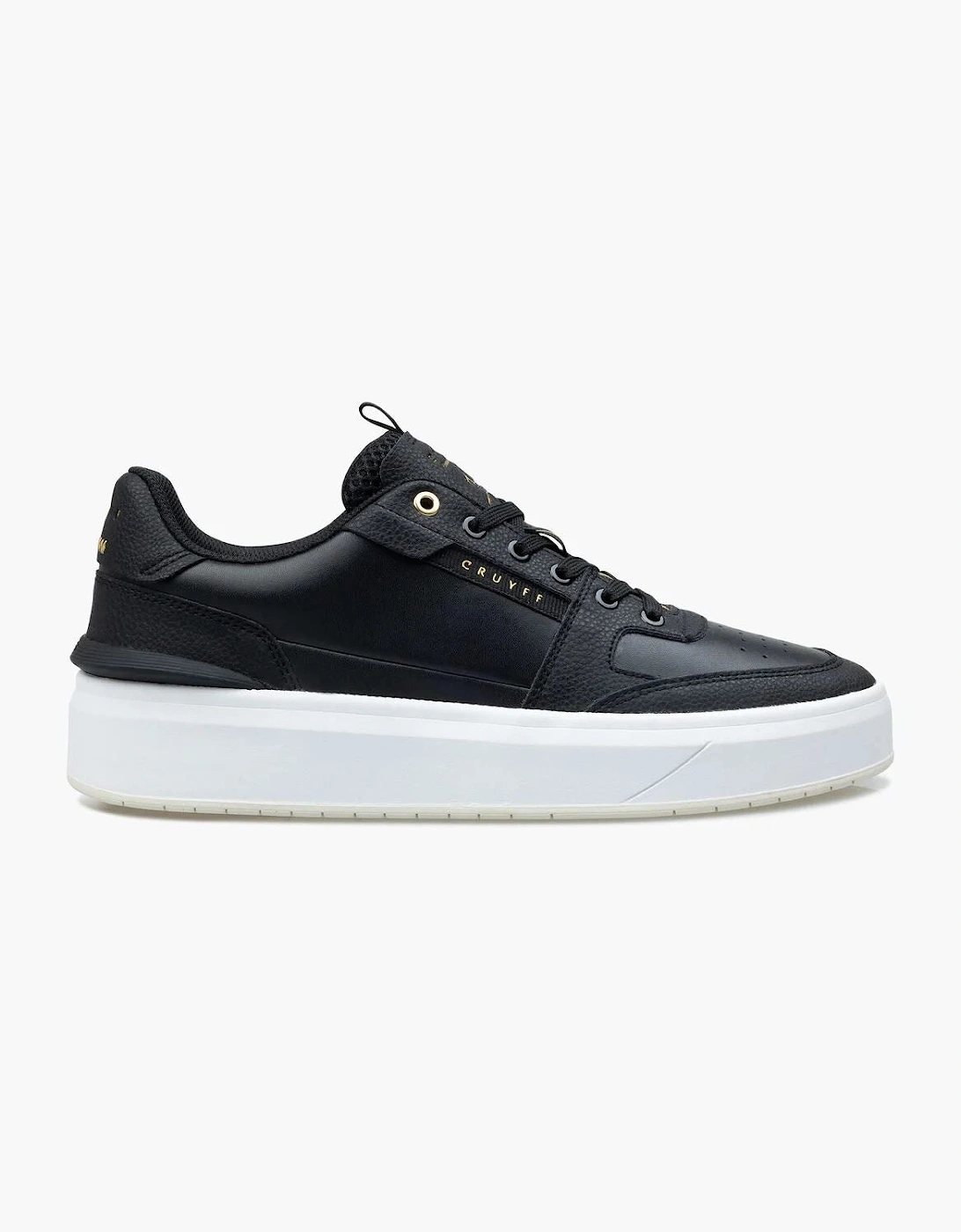 Endorsed Tennis Leather Men's Black/White Trainers