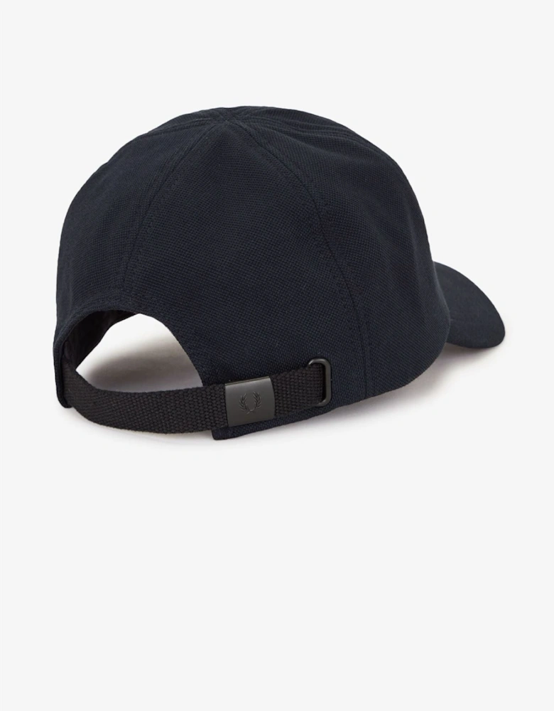 Pique Classic Cotton Navy/White Caps