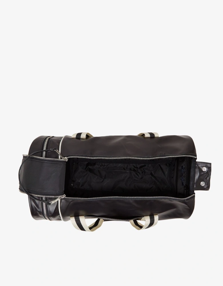 Classic Barrel Polyester Black/Ecru Cross Bag
