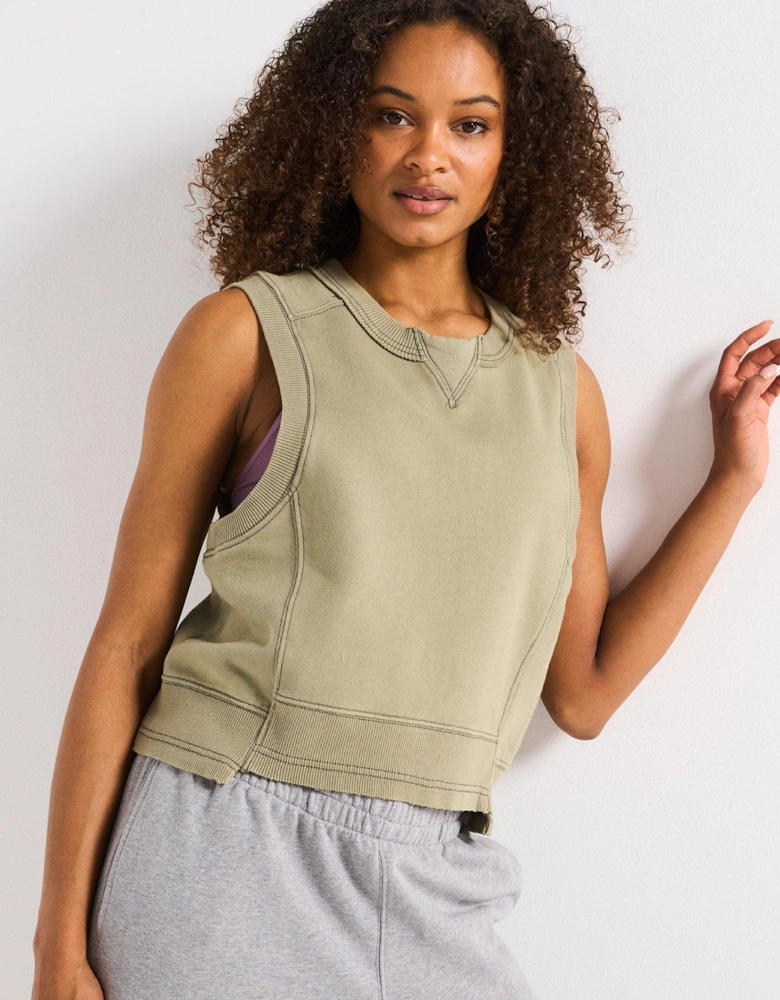 Womens Training Intercept Tank - Green