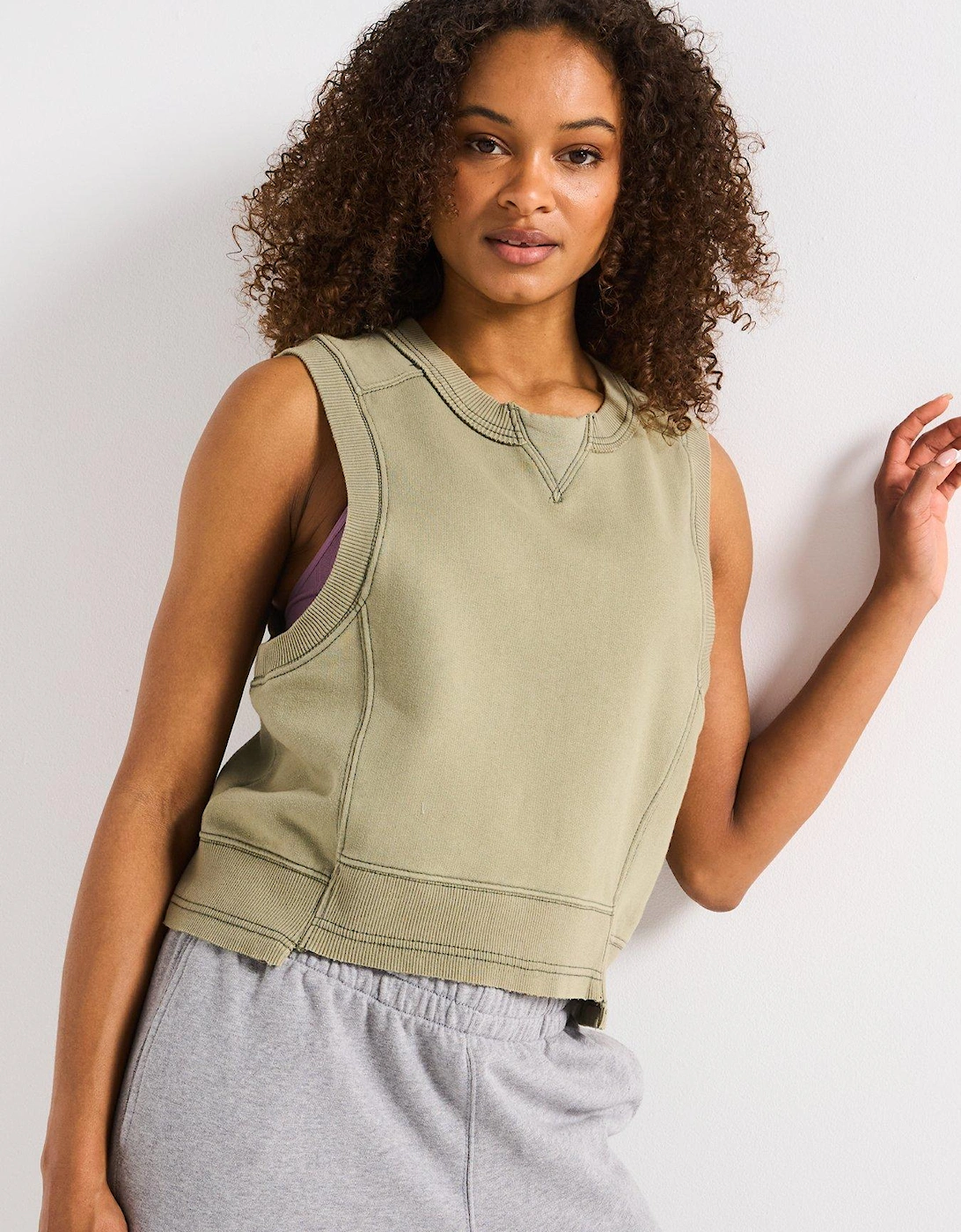 Womens Training Intercept Tank - Green