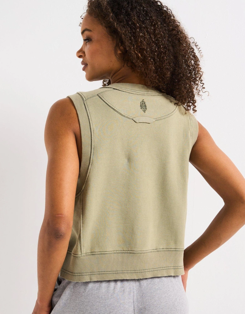 Womens Training Intercept Tank - Green