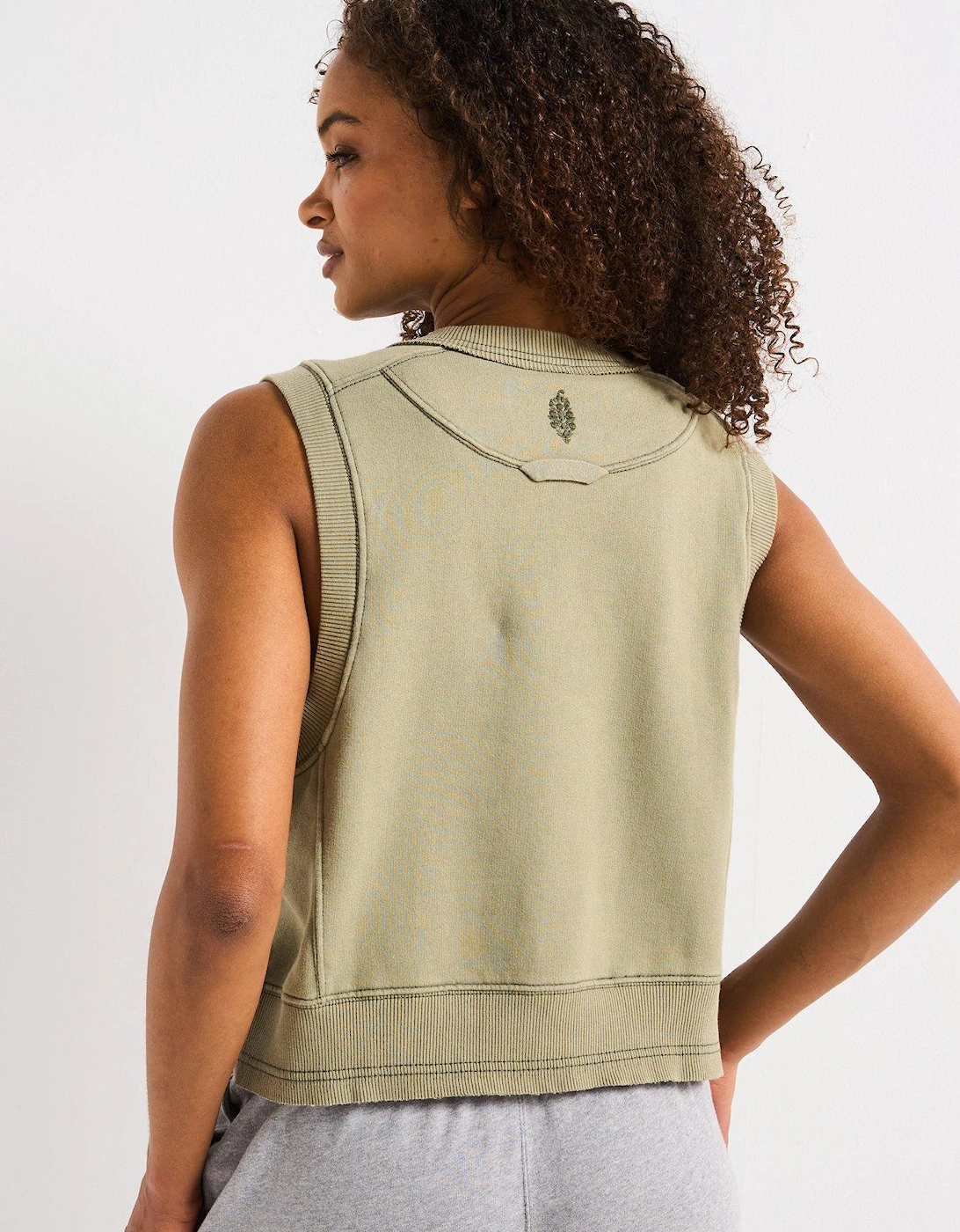 Womens Training Intercept Tank - Green