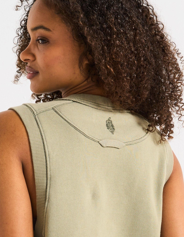 Womens Training Intercept Tank - Green