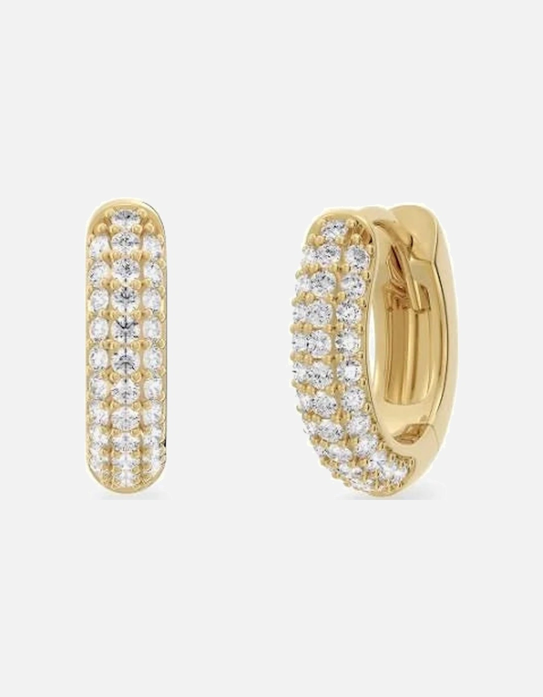 Luxe mini hoops gold, 3 of 2