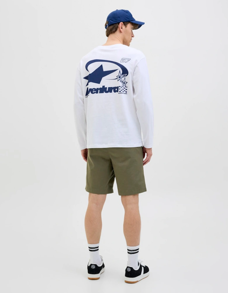 Jaiden Campaign Hybrid Jogger Straight Short Olive Night