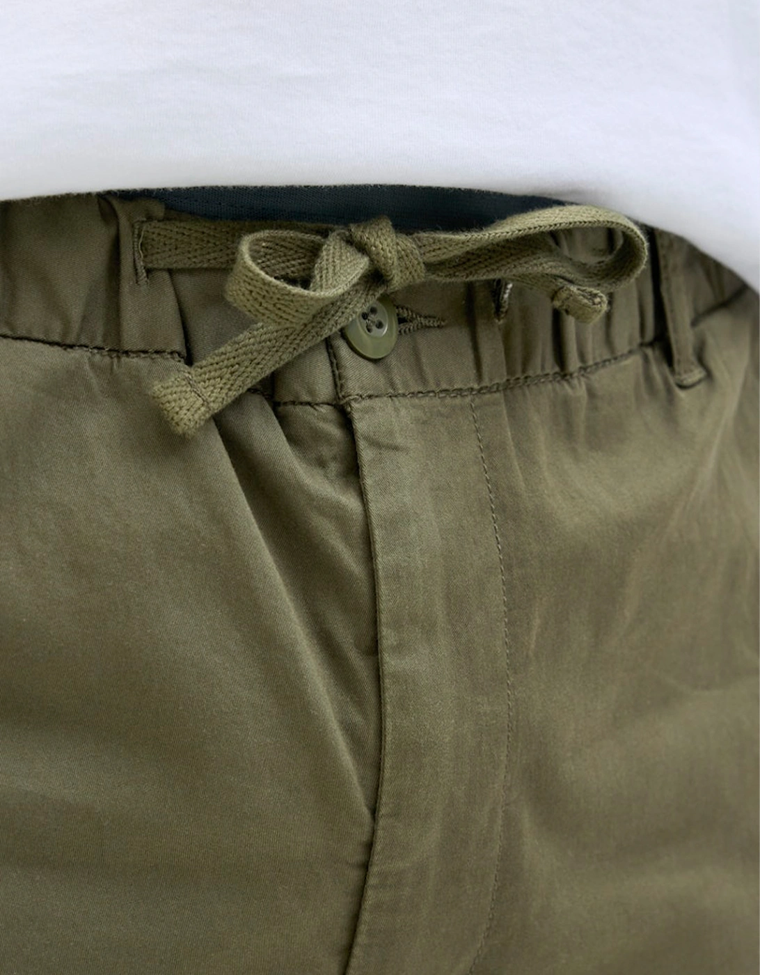 Jaiden Campaign Hybrid Jogger Straight Short Olive Night