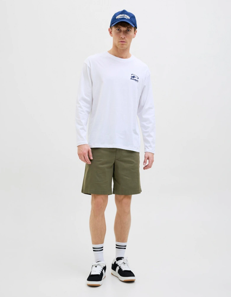 Jaiden Campaign Hybrid Jogger Straight Short Olive Night