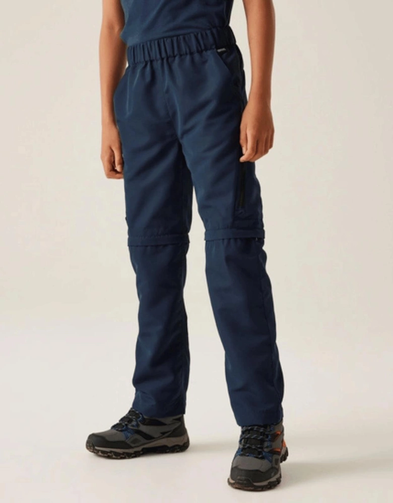 Kids Sorcer Zip Off Walking Trousers
