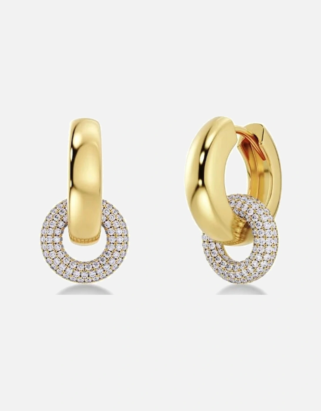 Eternal pave earrings, 3 of 2