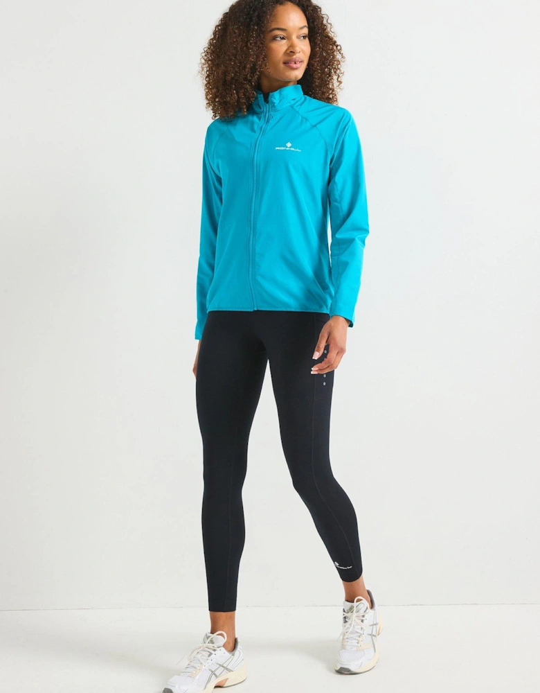 Womens Running Core Jacket - Blue