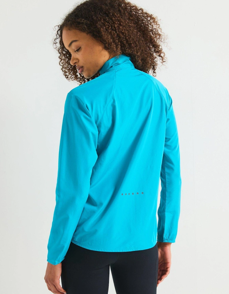 Womens Running Core Jacket - Blue